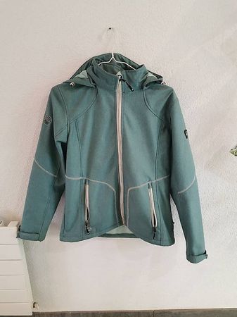 Softshelljacke türkis
