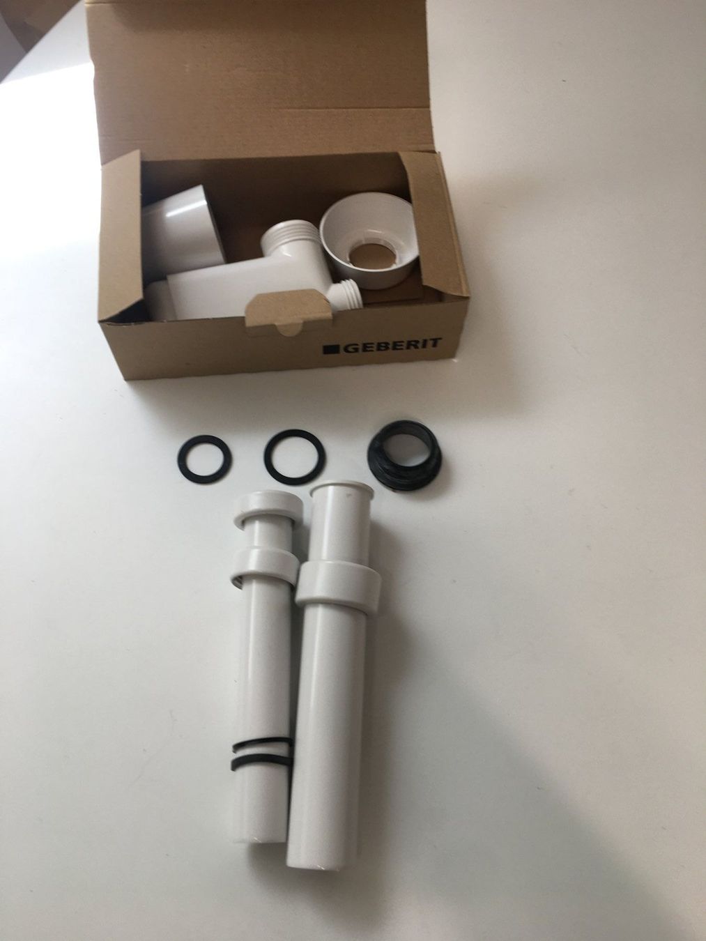 Geberit Mobili per bagno: Siphon Waschtisch weiss (9) – Nuovo e nell'imballaggio originale da Urdorf venduto da lmlm. 1