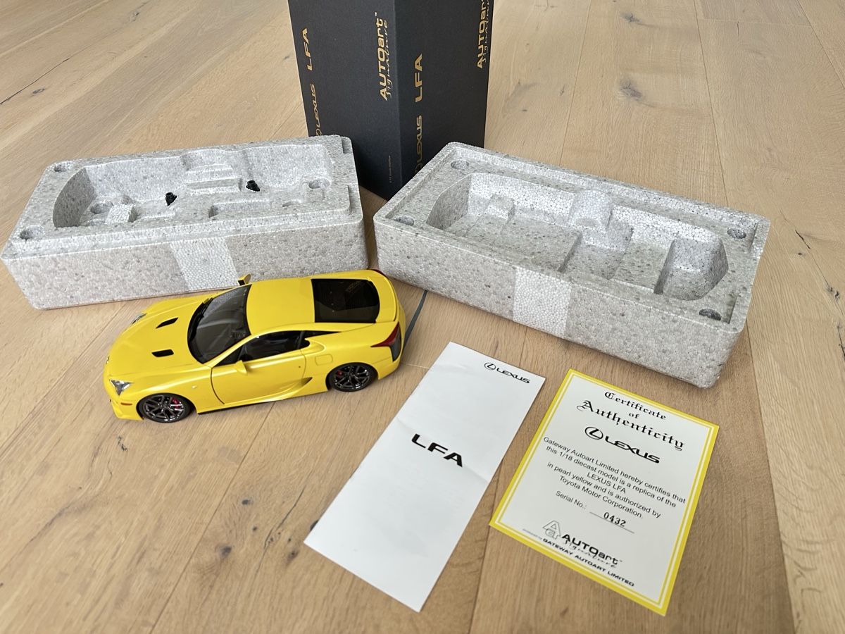 Autoart Modellini d'auto: AUTOART Lexus LFA 1/18 – Nuovo (secondo la descrizione) da Rupperswil venduto da Cupra343 1