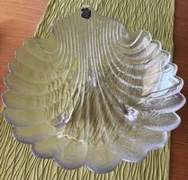 Grosse RIEDEL Bleikristall-Muschelschale - Vintage