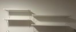 IKEA BERGSHULT Wandregal weiss – 4 Tablare