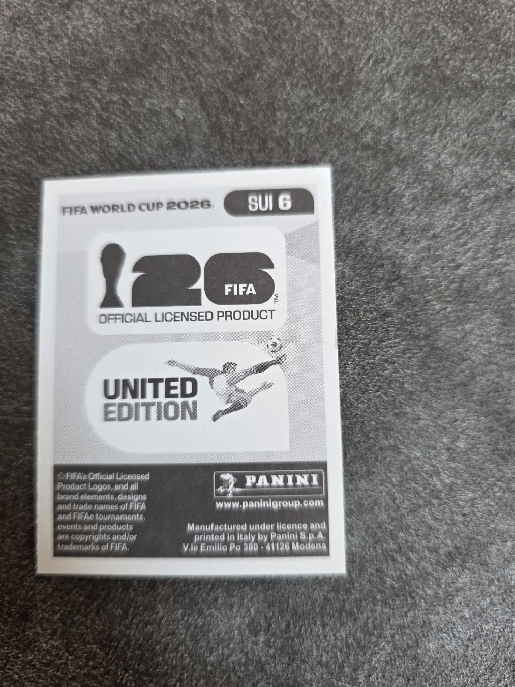 Panini Carte collezionabili: Panini WM 2026 SUI 6 Elvedi – Nuovo (secondo la descrizione) da Romanshorn venduto da leeh78 1