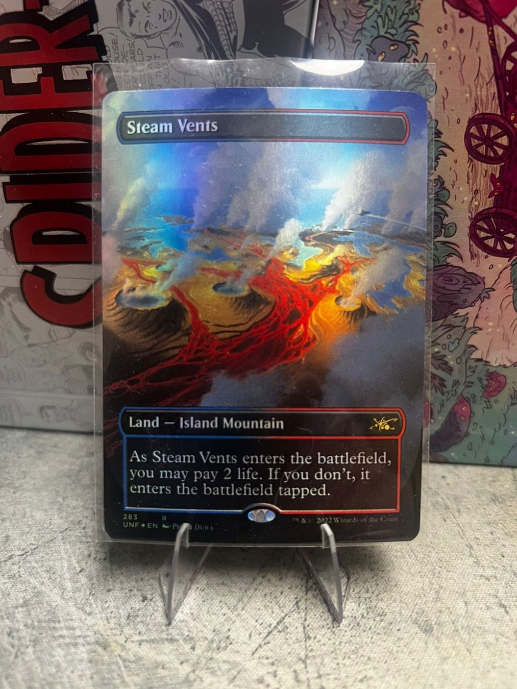 Magic The Gathering Carte collezionabili: Steam Vents Foil – Nuovo (secondo la descrizione) da Wilen b. Wollerau venduto da GarruksShop