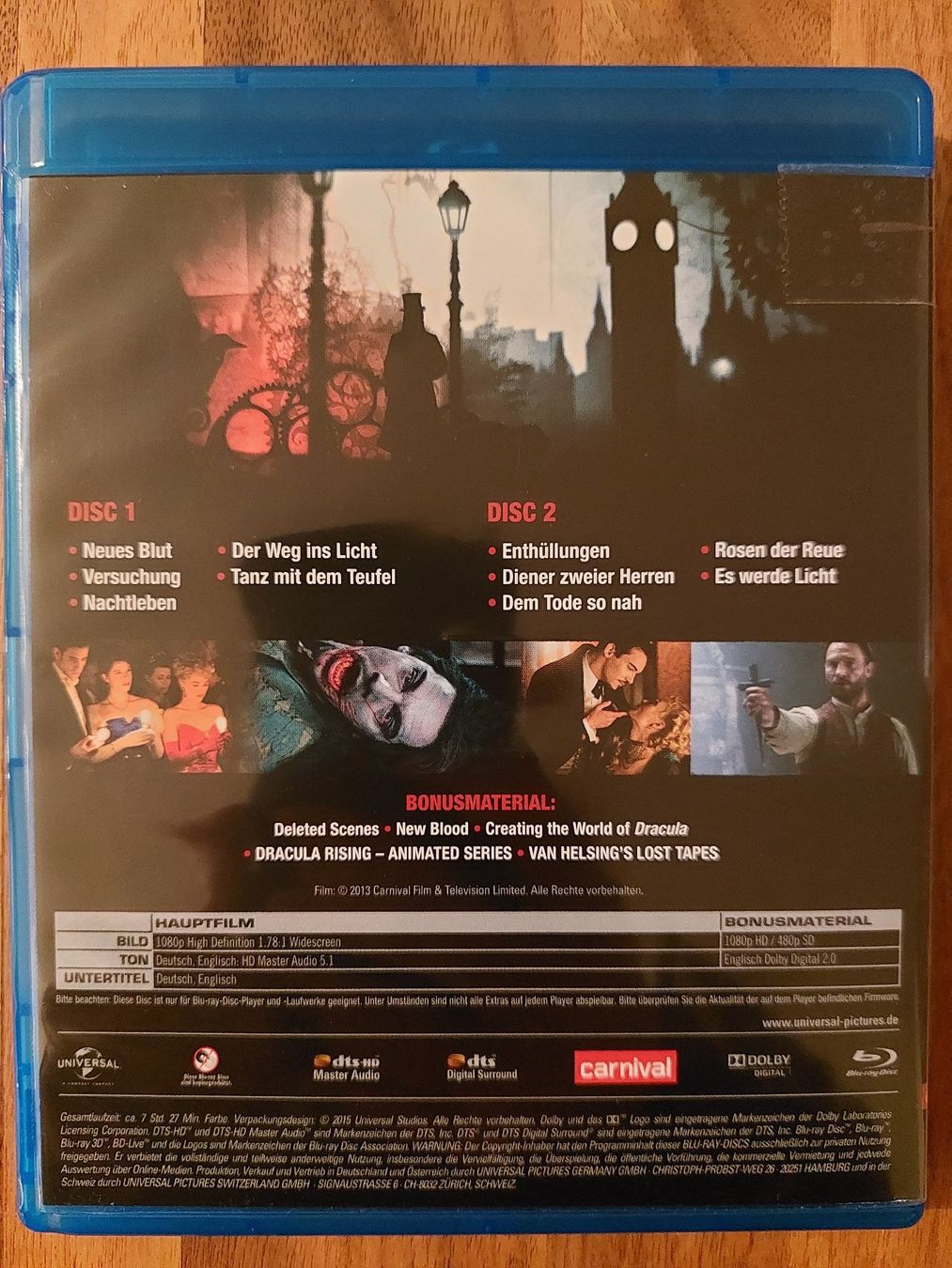 Alle DVDs: Blu Ray - Dracula / Die komplette Serie – Gebraucht aus Rheinfelden von FilmAuktion 3