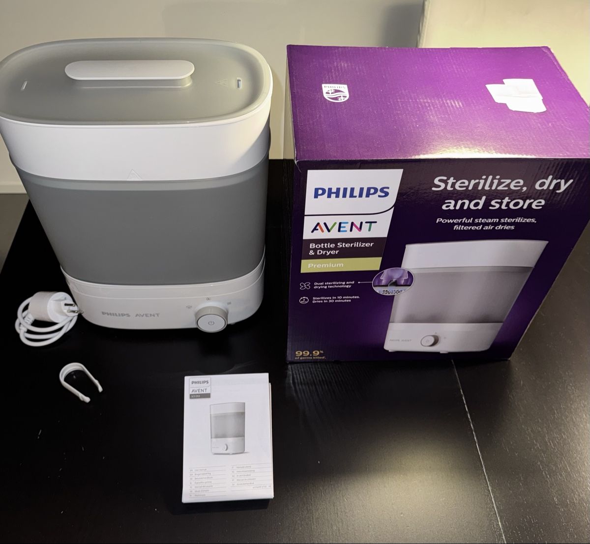 Philips Pasti del neonato: Philips Avent Sterilisator Trockner Premium SCF293 – Nuovo e nell'imballaggio originale da Zürich venduto da Jen10