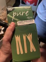 PAP STAR pure Chip Forks 1000 pces 8.5 cm Neuf, 3x