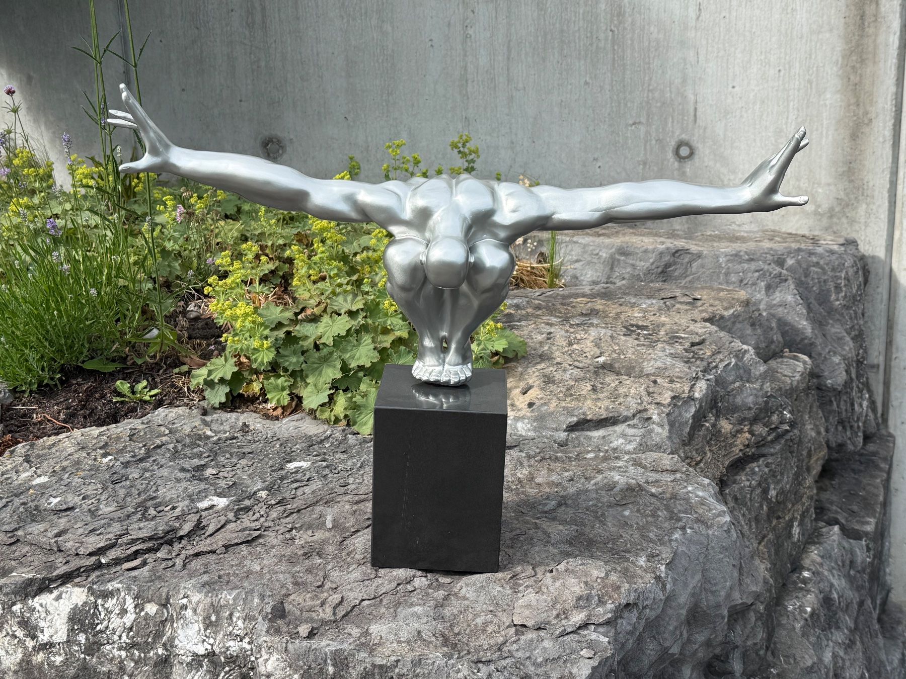 Sculture & Statue: Cliffhanger Skulptur – Usato da Oberriet SG venduto da Ironkandel 1