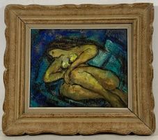 F. Raggero >> expressionistischer Damen-Akt <<