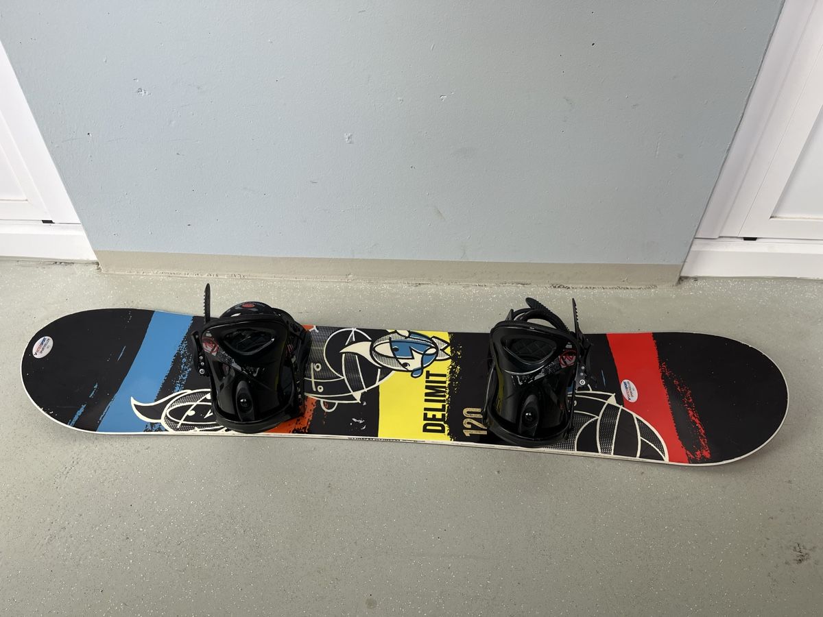 Board: Top Firefly Snowboard 120cm inkl. Nidecker Bindung – Usato da Horgen venduto da pupcia01 4