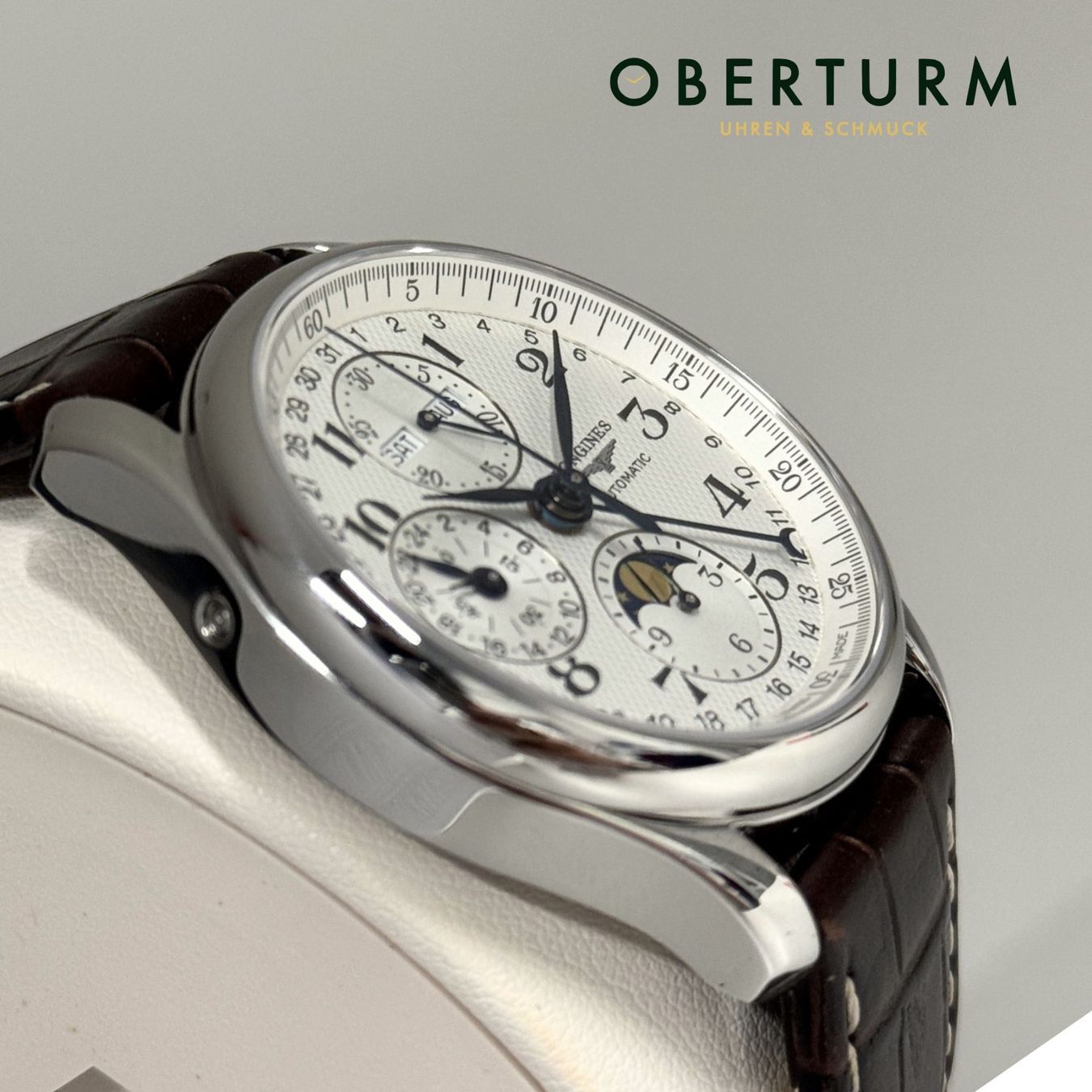 Longines Montres: Longines Master Collection Chronograph Moonphase Full Set – D'occasion à Brugg AG par Oberturm 2