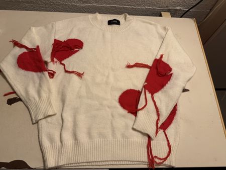Cider Pullover mit Herzen, Grösse M, neuwertig für den Winte
