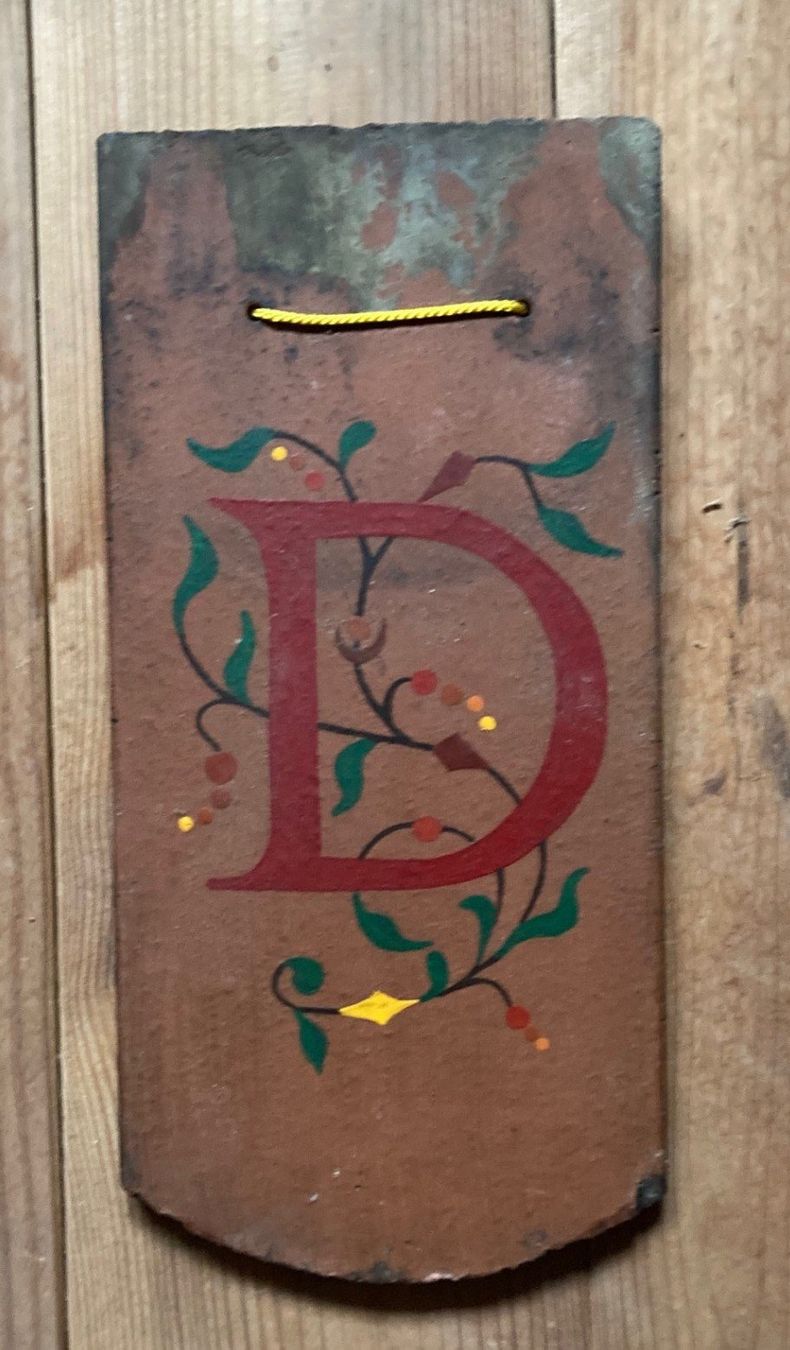 Tutte le decorazioni: Dachziegel aus Ton - Gartenkunst – Nuovo (secondo la descrizione) da Orselina venduto da Vrenegonde 3