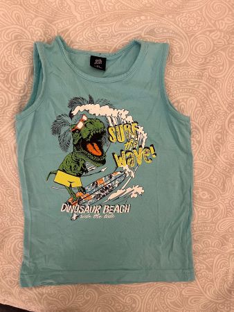 DINO TANK TOP GR 104 TÜRKIS