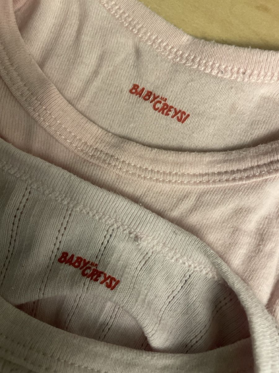 Unterwäsche: 2 Mädchen Bodys  rosa Langarm Gr.80/86  – Gebraucht aus Obergerlafingen von cabo4 1