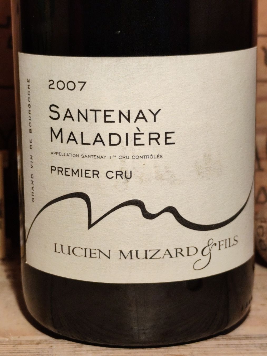 Vino: 2007 Santenay Maladière Premier Cru – Nuovo e nell'imballaggio originale da Büsserach venduto da Vintage-vins 2