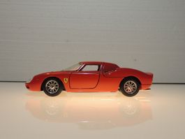 BBurago Ferrari 250 LeMans 1965 Rot 1:24