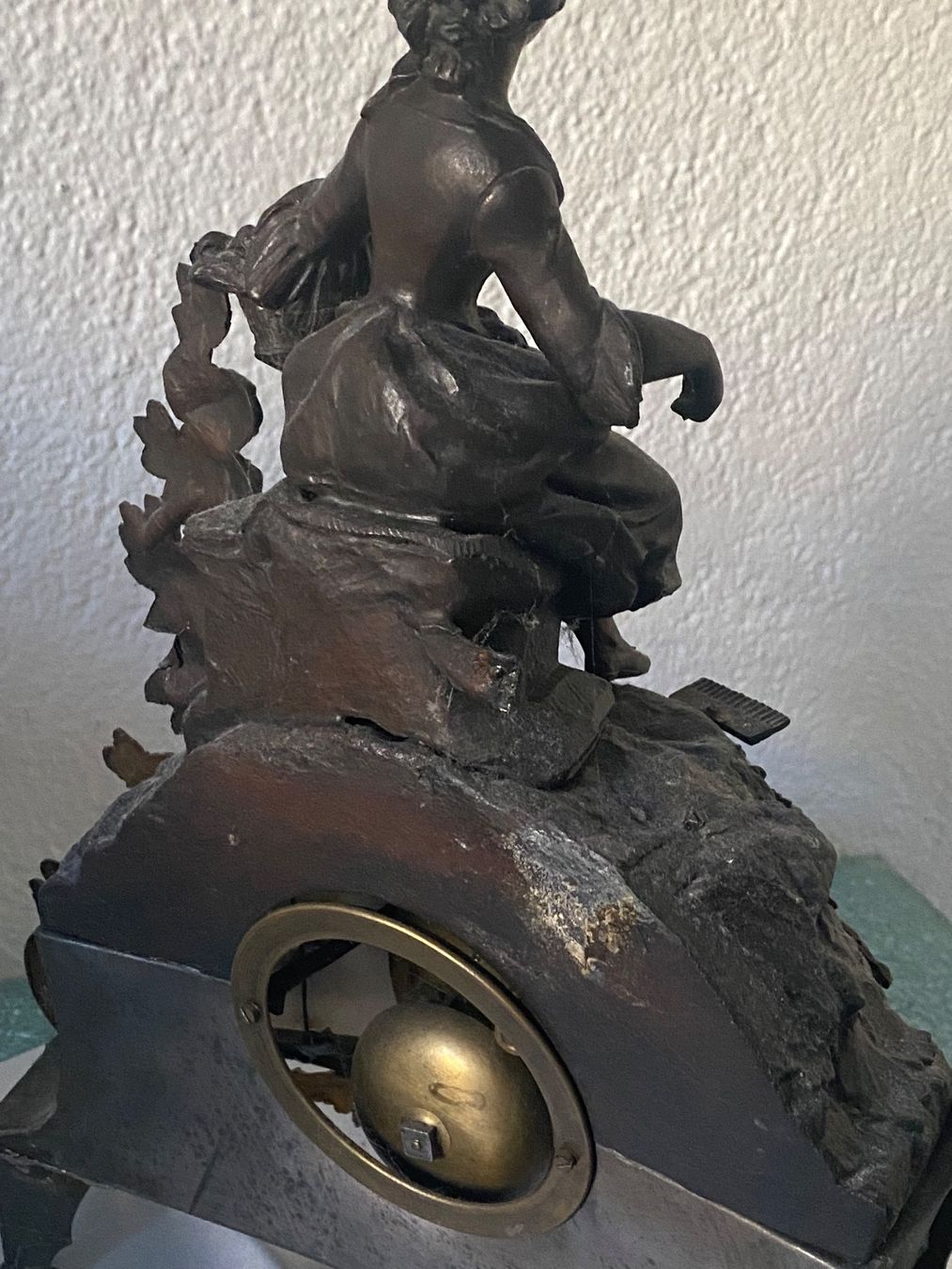 Stand- & Wanduhren: Alte Kamin Pendule Bronze Uhr – Gebraucht aus Bern von Ninitto 6