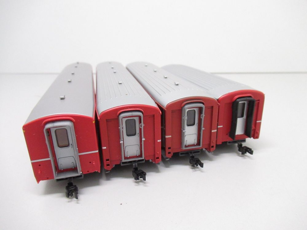 Bemo 3x Personenwagen + Packwagen RhB Ohne OVP DC GS H0m | Comprare Su ...