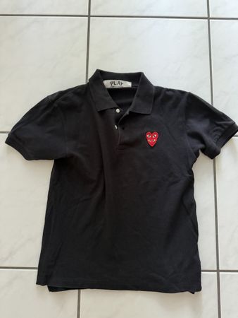 Polo Shirt PLAY COMME des GARCONS schwarz Grösse M