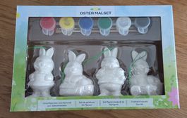 Oster Malset Keramik Osterhasen zum Aufhängen