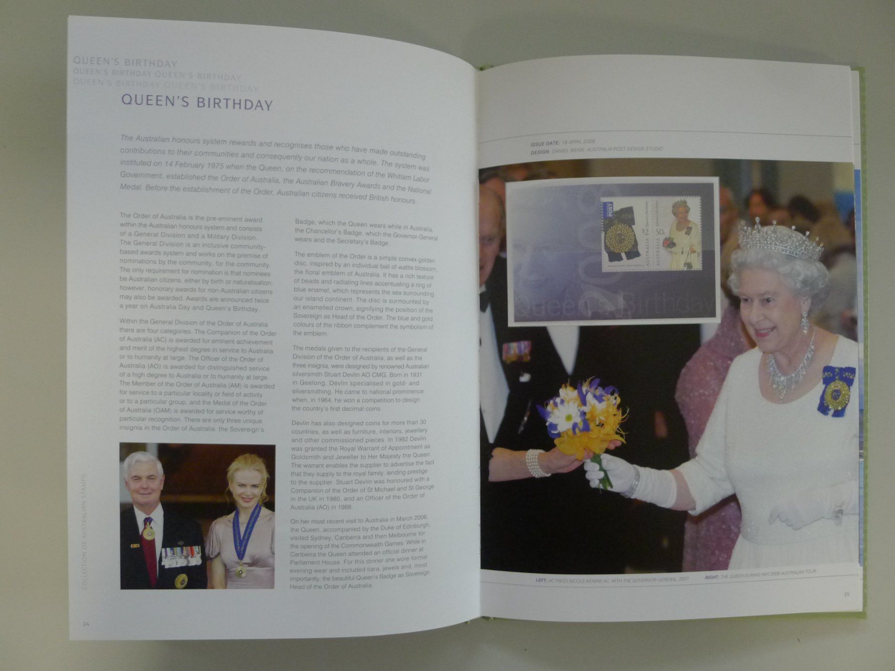 Tutti i francobolli: 2008, Australien, Jahresbuch mit postfrischen Marken – Usato da Sursee venduto da Luzernerraute 8