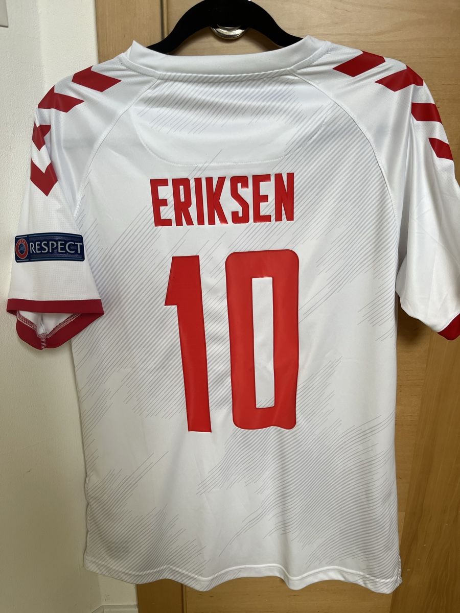Canottiere & Pantaloni: Dänemark Eriksen Trikot #10 – Usato da Besenbüren venduto da eri_j8j6 1
