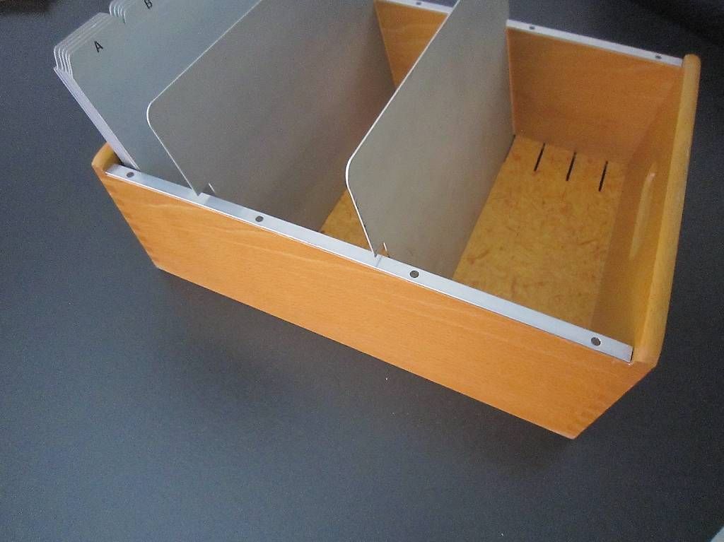 Systemes d'archivage: Karteikasten Holz A5 Quer 30 – D'occasion à Neuenegg par Heggi0 1