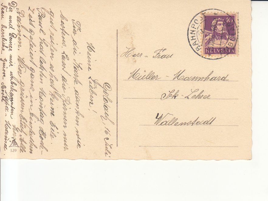 Ansichtskarten: Ernte 1933, ST Bahnpost Ambulant – Gebraucht aus Bürglen TG von StampGraf 1