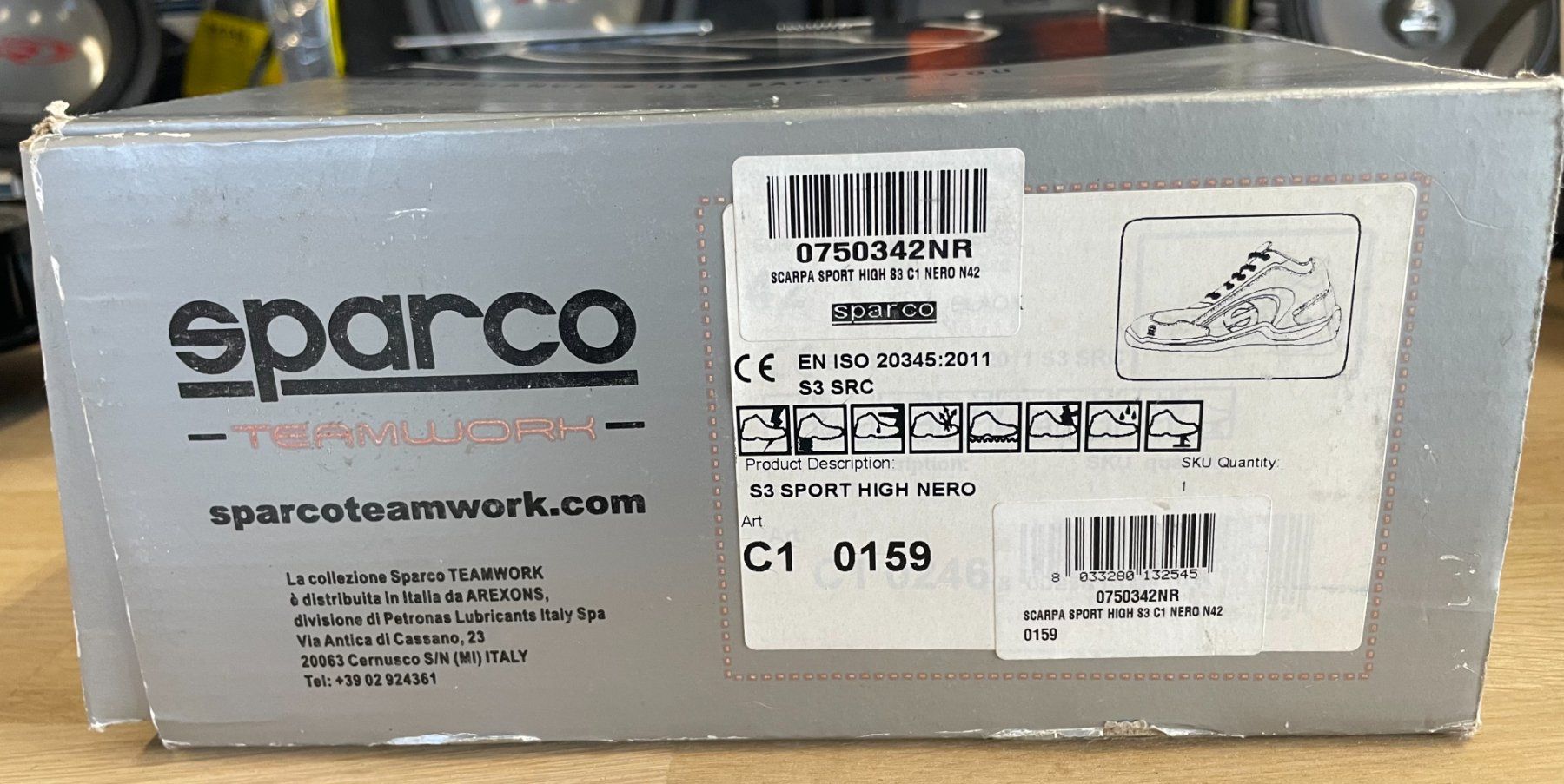 Sparco Herrenschuhe: Chaussure de sécurité Sparco – Neu und originalverpackt aus Erde von EmilieDess 2