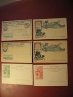 13.VIII.94., ZÜRICH, 6 POSTKARTEN GELAUFEN UND UNGEBRAUCHT