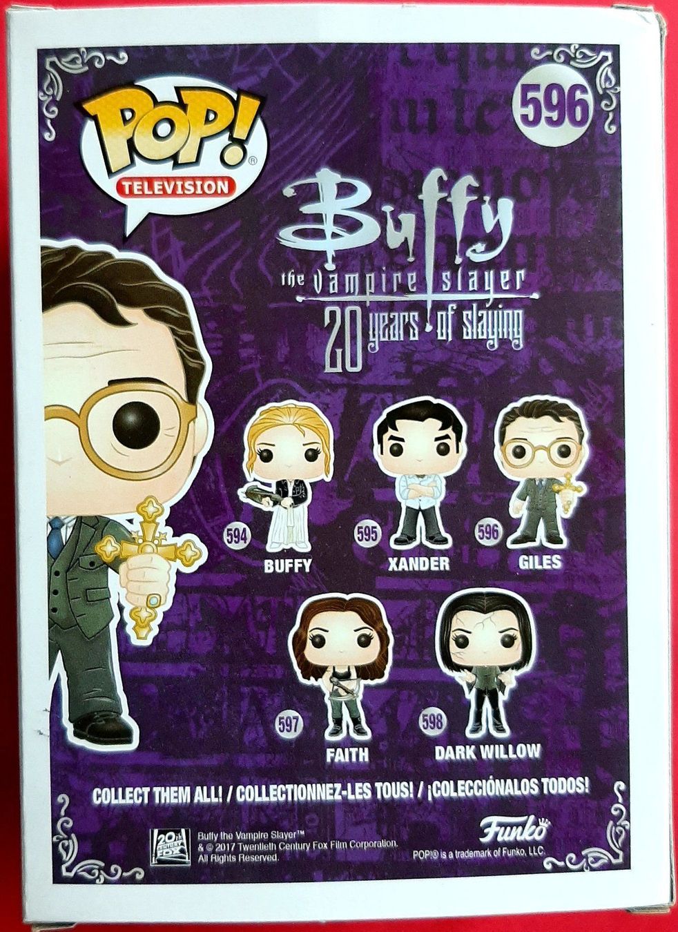 Funko Statuette: Funko Pop Buffy the Vampire Slayer Giles – Nuovo e nell'imballaggio originale da Montet (Glâne) venduto da KOADA 1