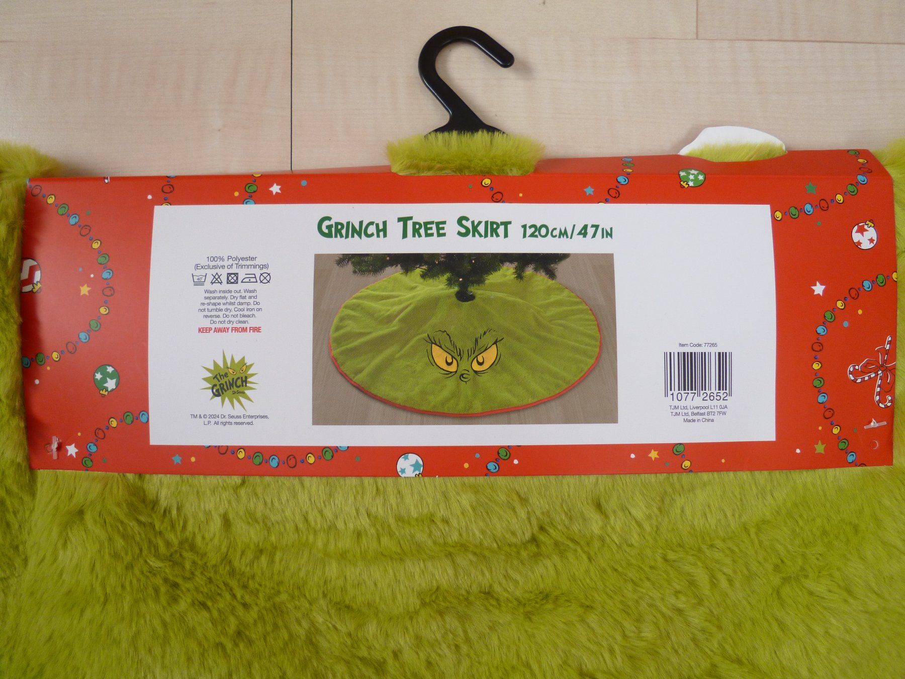 Tutte le decorazioni: GRINCH Tree Skirt / Weihnachtsbaumdecke  NEU – Nuovo (secondo la descrizione) da Dättlikon venduto da Mamakuga 6
