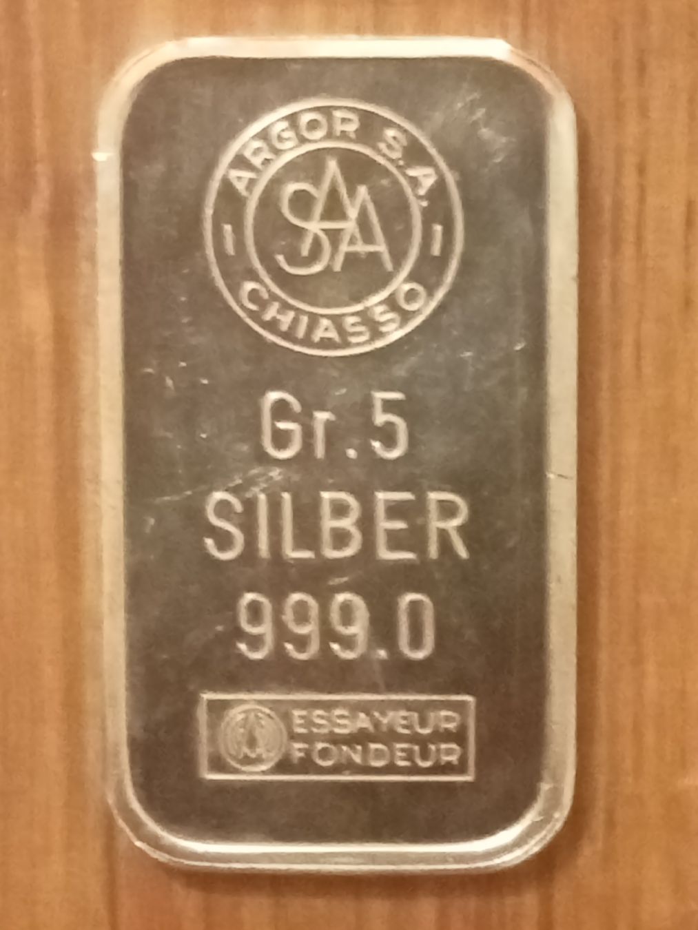 Edelmetalle: 5 gr Silber – Gebraucht aus Alpnach Dorf von ake-7x7v