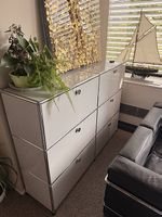 USM Haller Highboard 2×3 Lichtgrau  Original