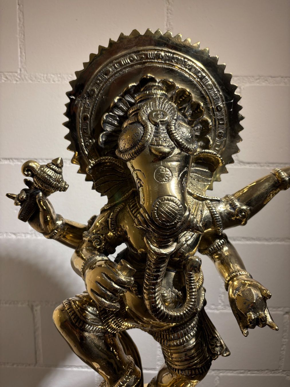 Sculture & Statue: Ganesha 52 cm Messing Skulptur – Usato da Lenggenwil venduto da Unique_ 2