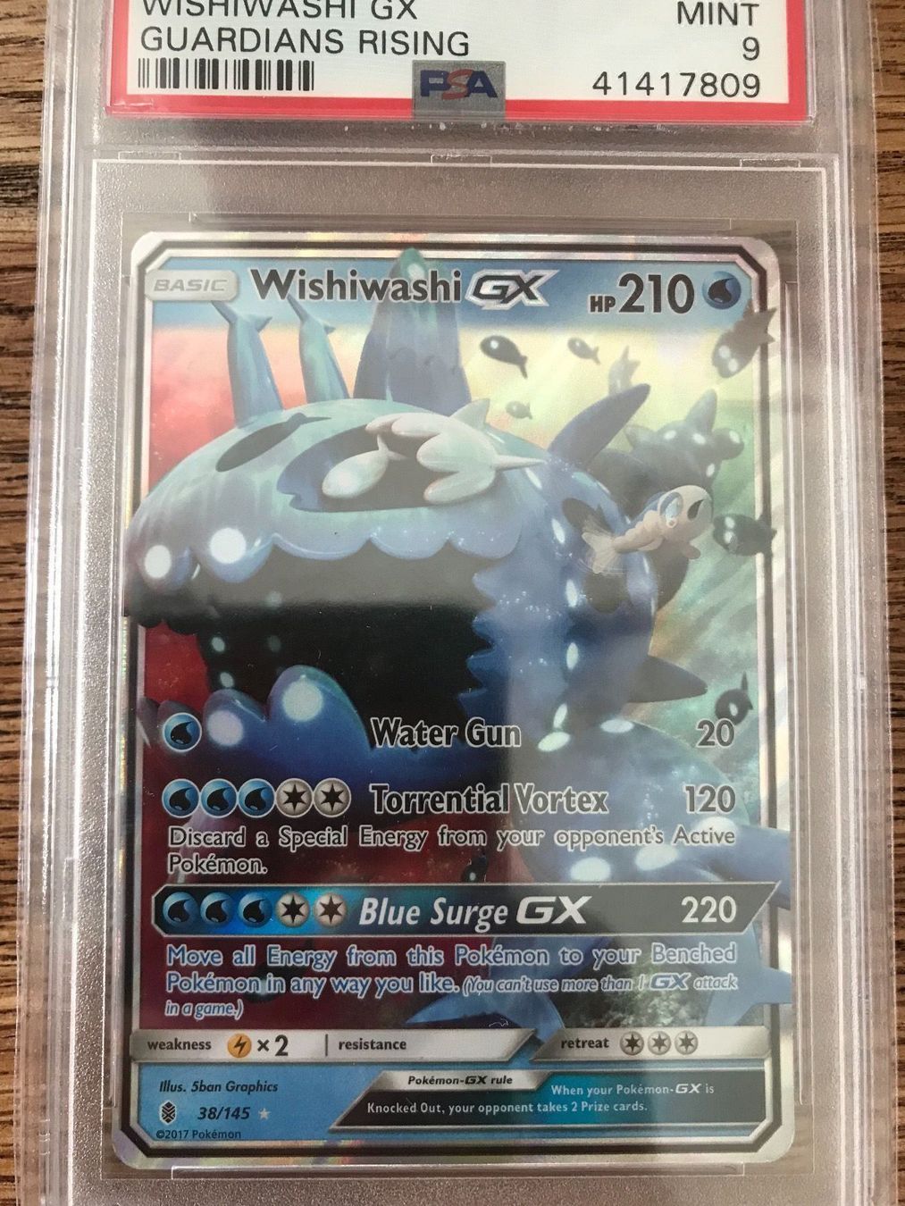 Pokémon Carte collezionabili: Wishiwashi GX PSA 9,Eng. 2017 ,Sun&Moon – Usato da Küssnacht am Rigi venduto da Ebikoner 4
