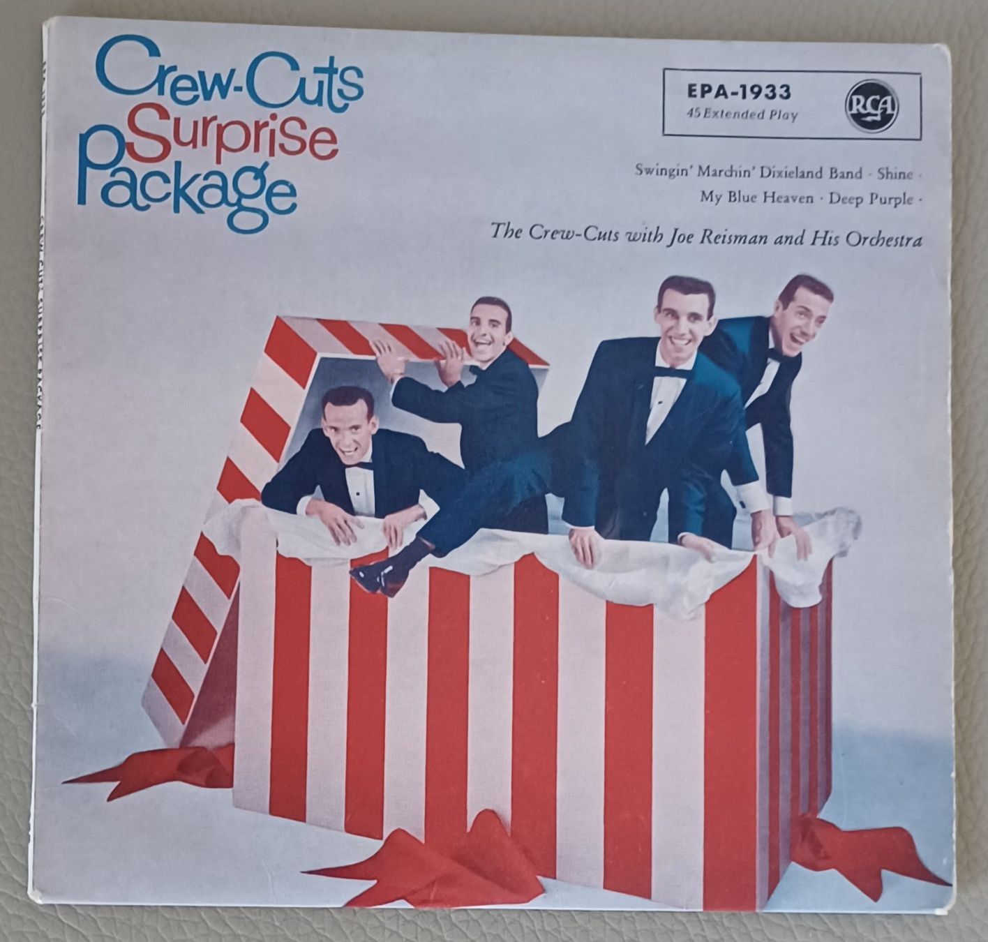 Dischi in vinile: 7" Single Crew- Cuts - Surprise Package 1959 Jazz/Pop – Usato da Hägendorf venduto da Plattenhardt