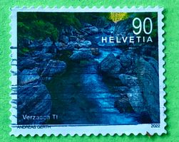Nr.1860 Schweizer Flusslandschaften GESTEMPELT 2022  ﻿  