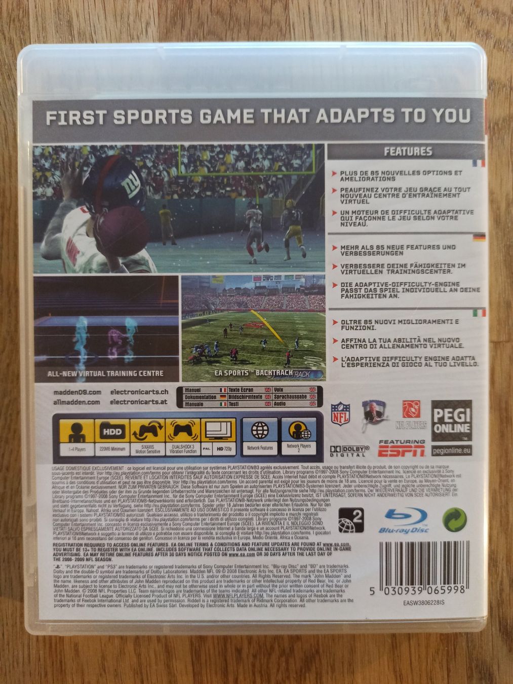 Giochi: Madden NFL 09 PS3 AB 1,- – Usato da Oberweningen venduto da mar_87mx 1