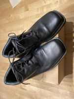 Schwarze Herren Schuhe Gr. 43, Leder