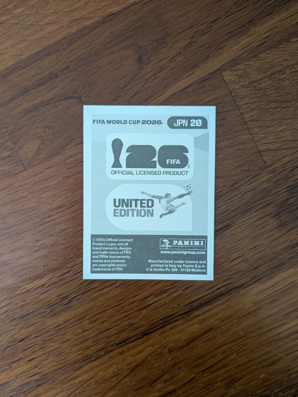 Panini Carte collezionabili: Panini Japan 20 – Nuovo (secondo la descrizione) da Dittingen venduto da uke4243 1