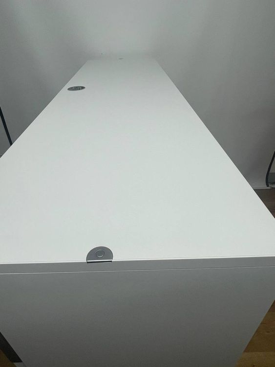 Cassettiere: Weisses Sideboard mit Schiebetüren KL 1169 – Usato da Niederönz venduto da Brocki-schatzkiste 4