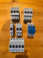 Div. Leitungsschutzschalter 6, 10, 13, 16, 20, 25A Hager