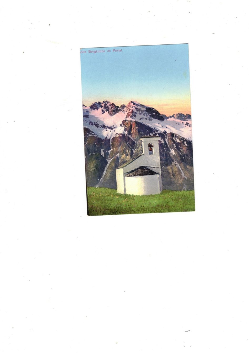Cartoline postali: Fextal Kirche Bündnerland Graubünden Ansichtskarten – Nuovo (secondo la descrizione) da Widnau venduto da Seppl480