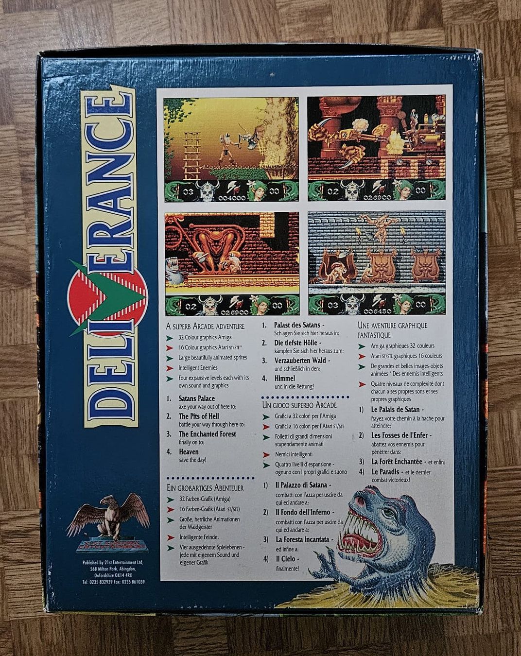 Spiele: Deliverance AMIGA Big Box – Gebraucht aus Grosshöchstetten von vampirehunterdpz 1
