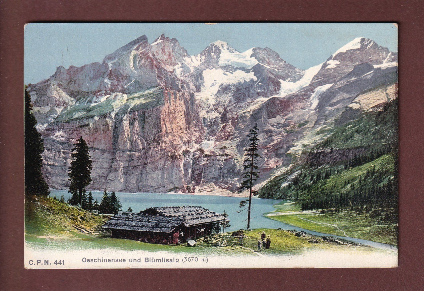 Cartes postales: OESCHINENSEE - Blümlisalp - CPN – D'occasion à Pully par nicecards