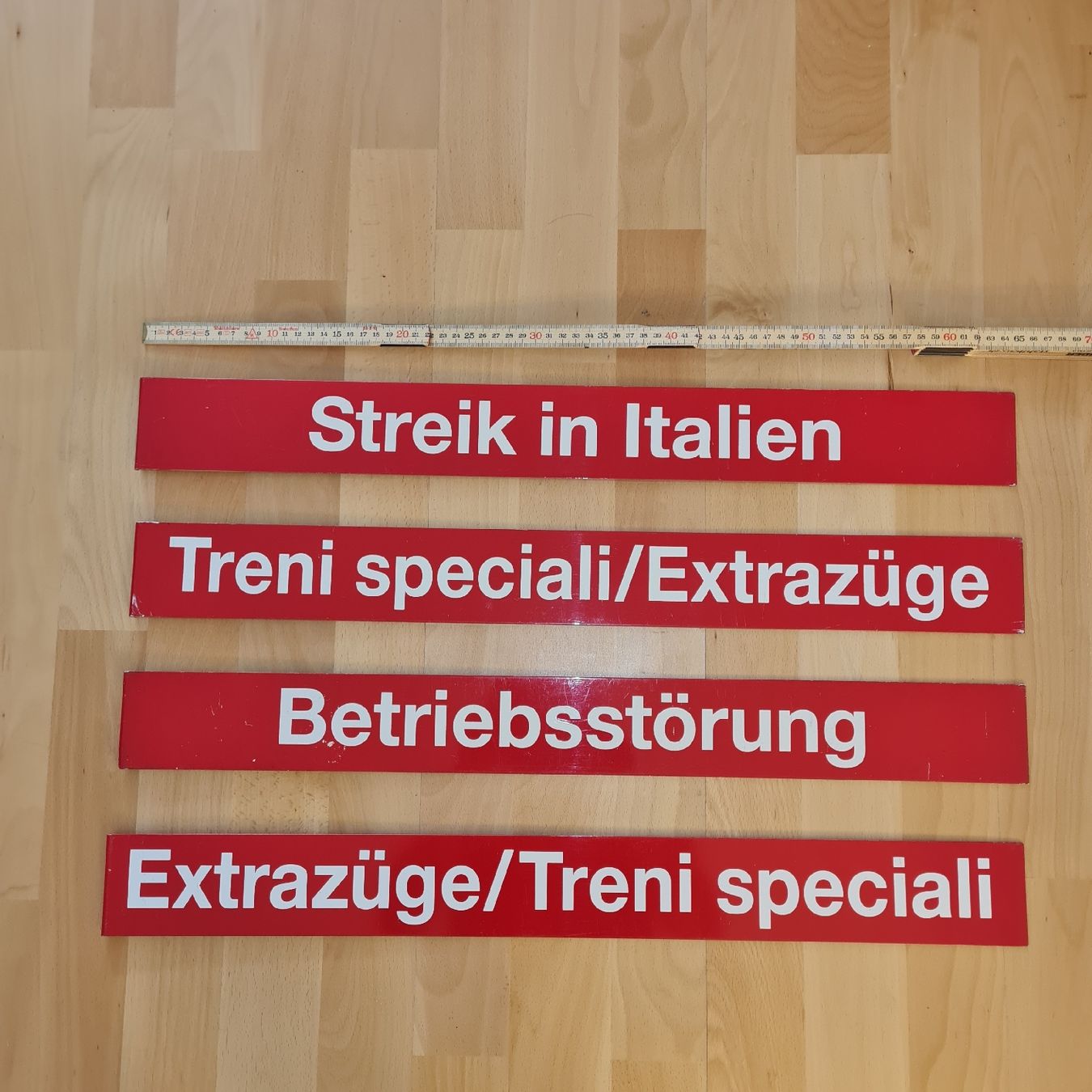 Insegne: Schilder SBB Anzeigetafeln – Usato da Basel venduto da Piscosour01