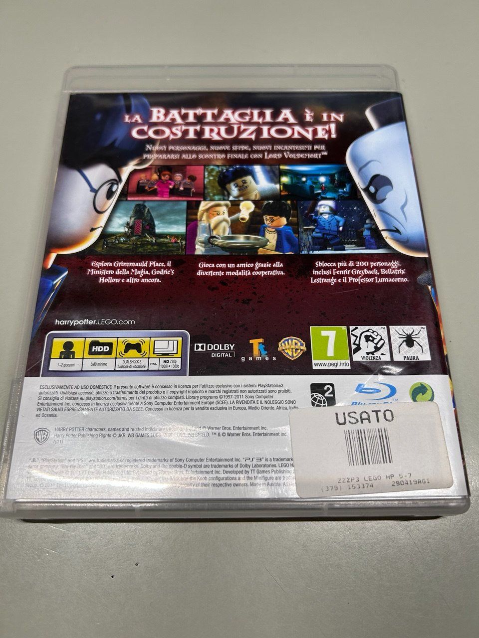 Giochi: LEGO Harry Potter: Anni 5-7 per PS3 – Usato da Giubiasco venduto da LorisVale 1