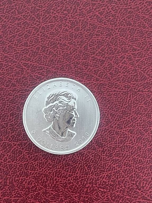 Tutti le monete: 1 Unze Silbermünze Canada Maple Leaf 2013 1 Oz Silber – Usato da Reinach BL venduto da present4you 1