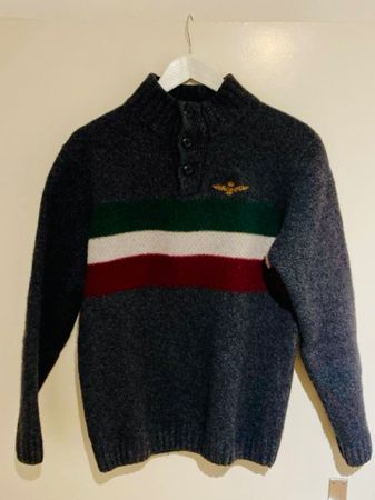 AERONAUTICA MILITARE Mod.ITALY 🇮🇹Wolle Pullover gr.XL